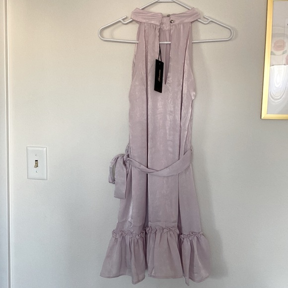 Shine star lavender halter dress - Picture 3 of 3